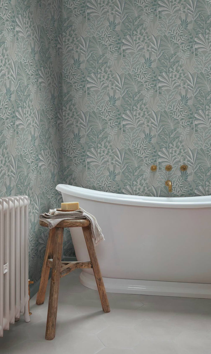 Graham & Brown Vendura Weave Sky Wallpaper