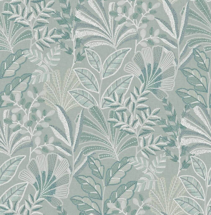 Graham & Brown Vendura Weave Sky Wallpaper