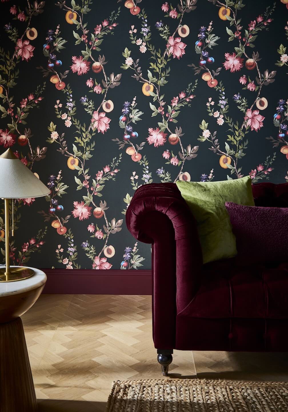 Graham & Brown Allurium Night Wallpaper