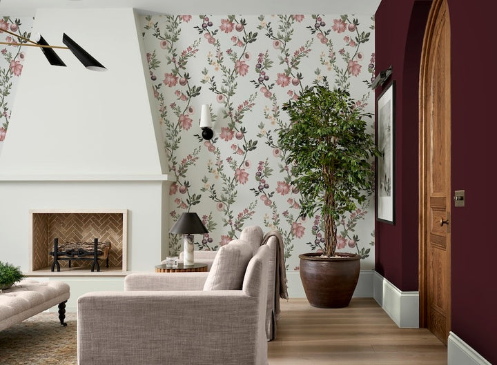Graham & Brown Allurium Soft Pink Wallpaper
