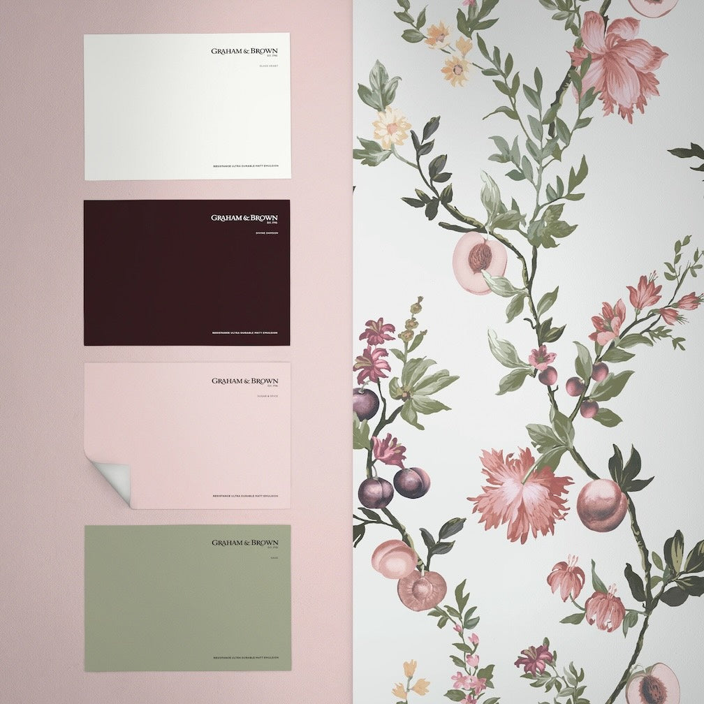 Graham & Brown Allurium Soft Pink Wallpaper