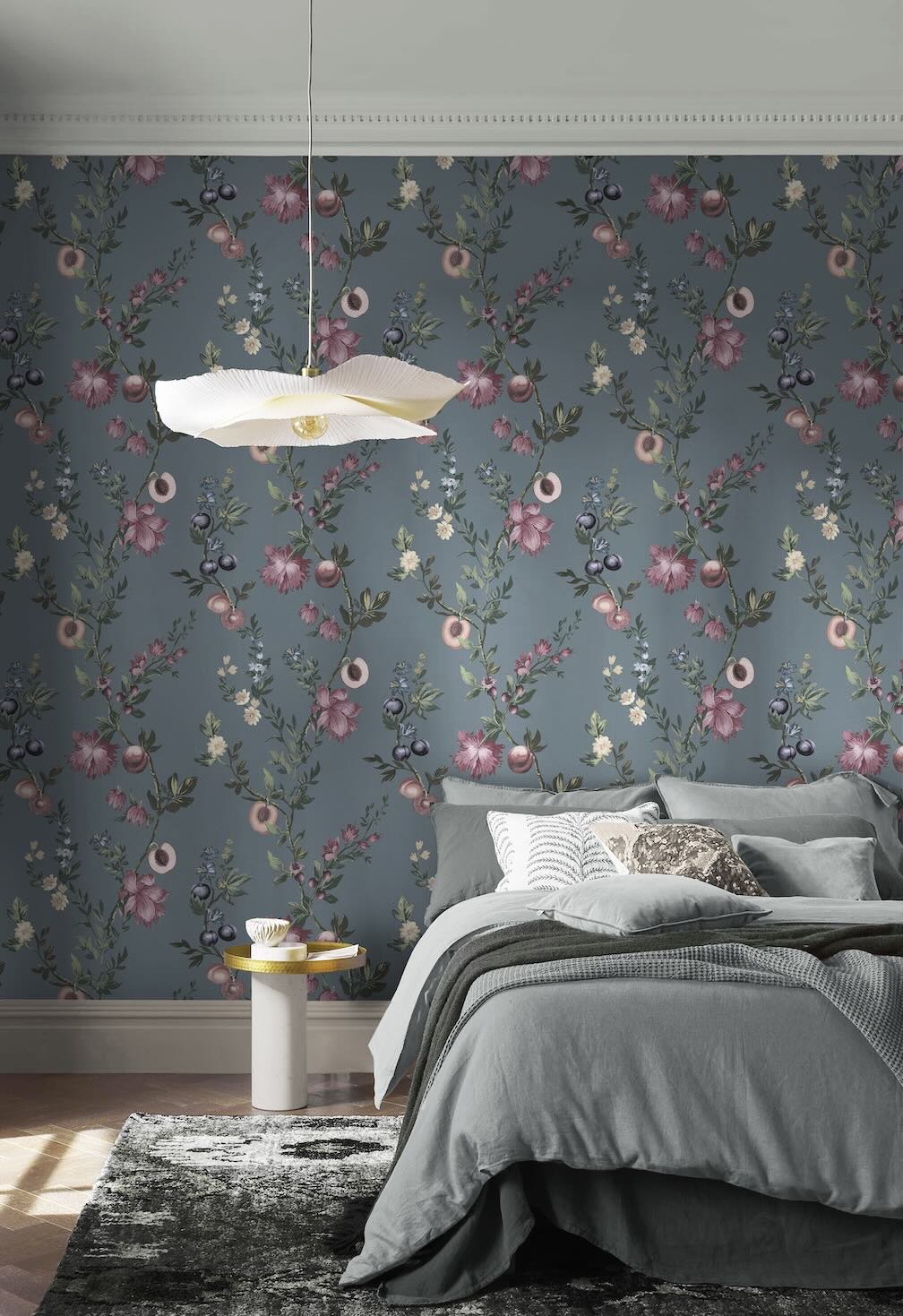 Graham & Brown Allurium Denim Wallpaper