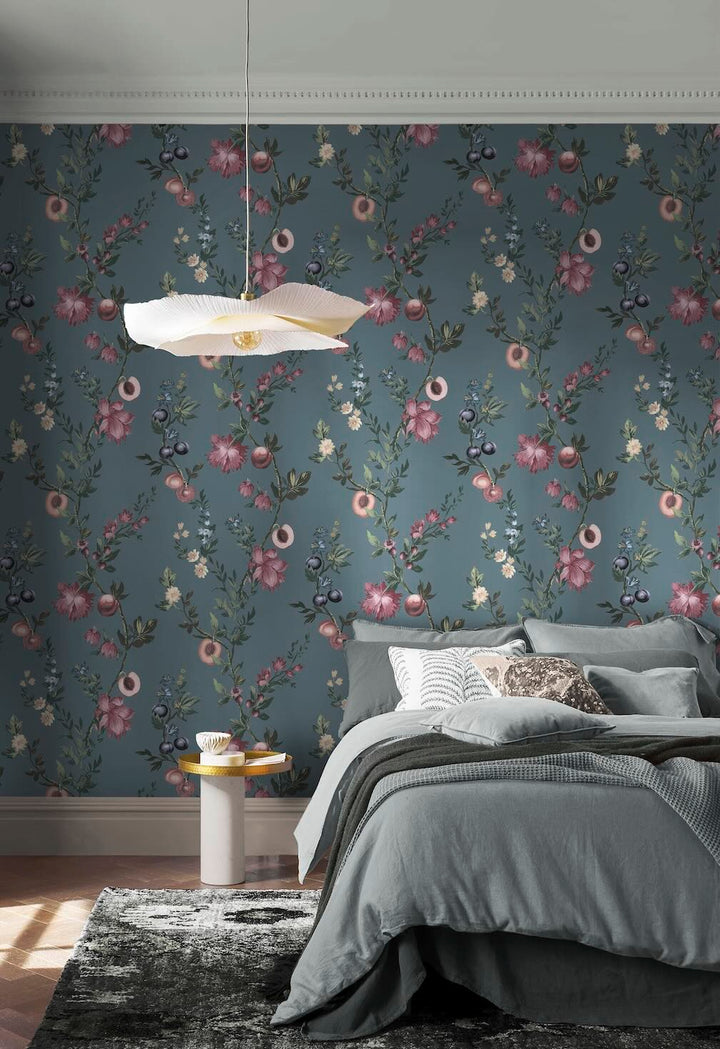 Graham & Brown Allurium Denim Wallpaper
