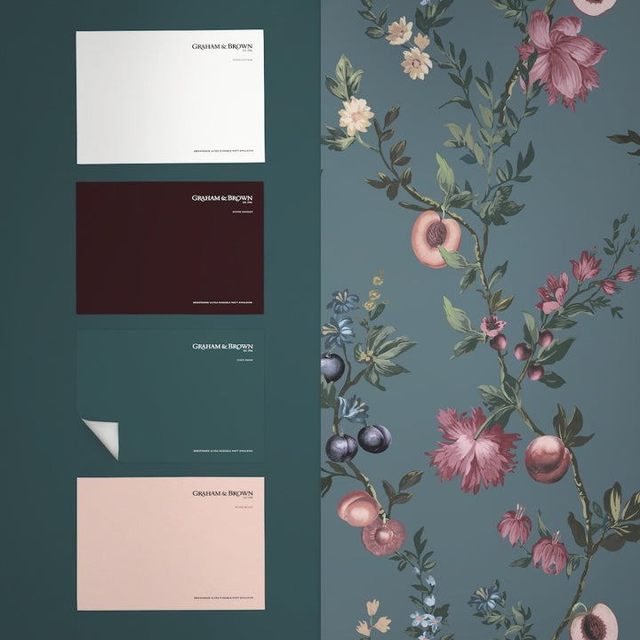 Graham & Brown Allurium Denim Wallpaper