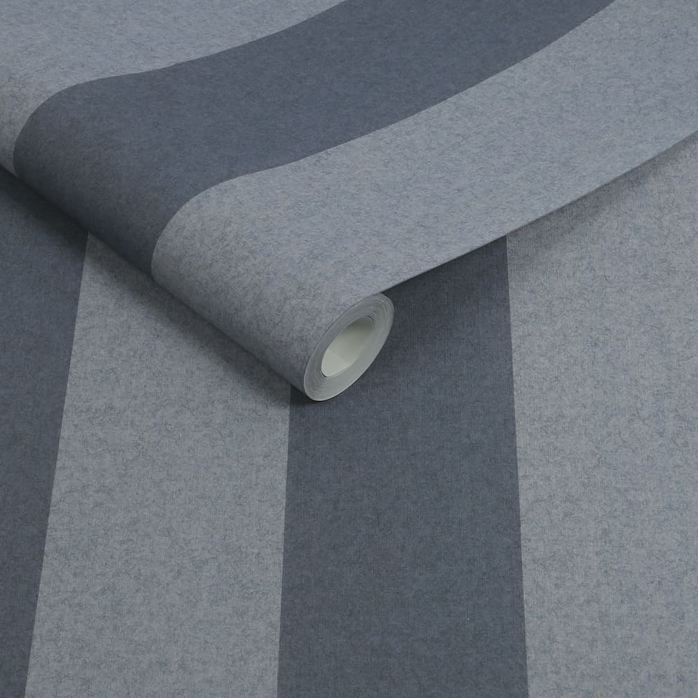 Superfresco Easy Regent Stripe Archival Blue Wallpaper