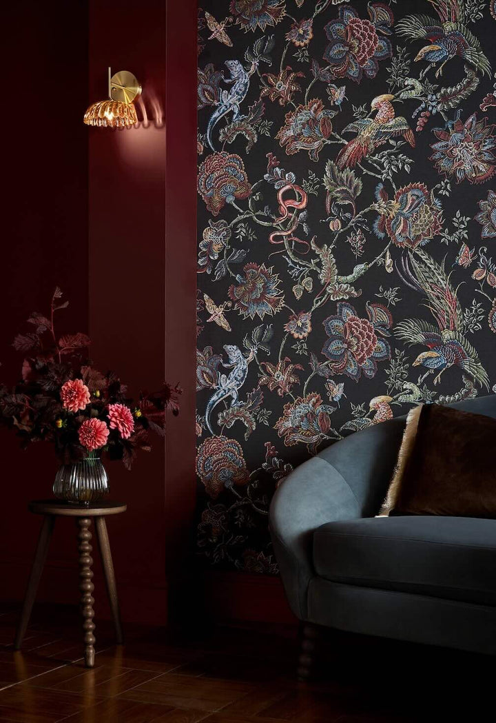 Graham & Brown Eternal Weave Black Wallpaper (Set of 2 Rolls)