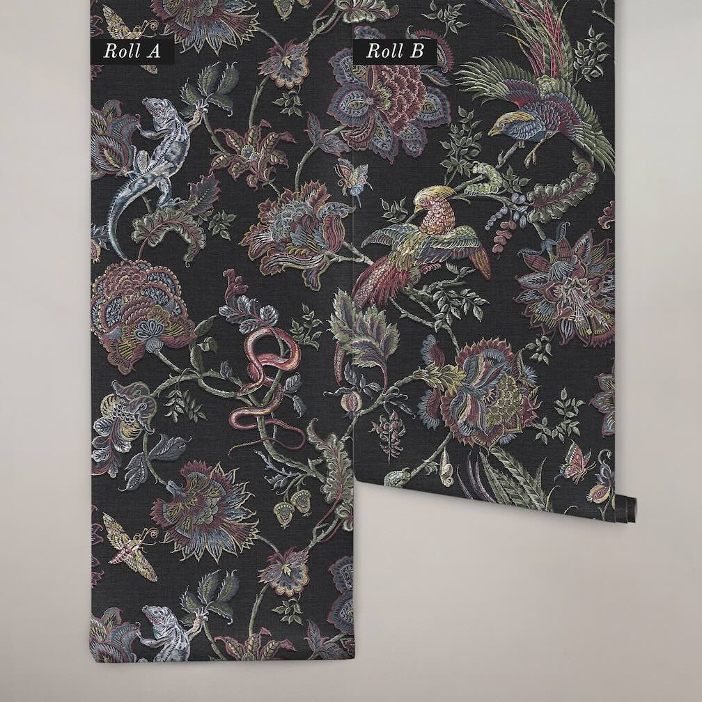 Graham & Brown Eternal Weave Black Wallpaper (Set of 2 Rolls)