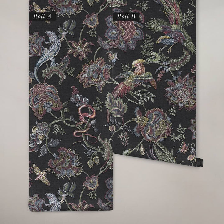 Graham & Brown Eternal Weave Black Wallpaper (Set of 2 Rolls)