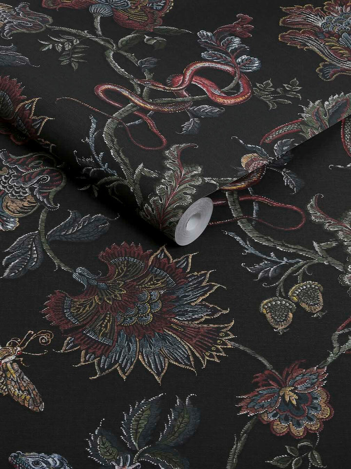 Graham & Brown Eternal Weave Black Wallpaper (Set of 2 Rolls)