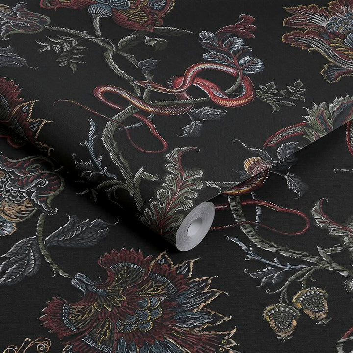 Graham & Brown Eternal Weave Black Wallpaper (Set of 2 Rolls)