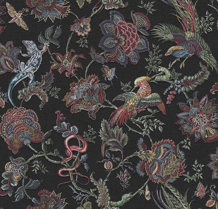 Graham & Brown Eternal Weave Black Wallpaper (Set of 2 Rolls)