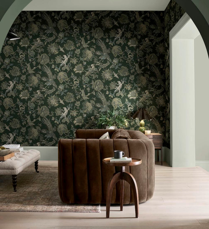 Graham & Brown Eternal Weave Emerald Wallpaper (Set of 2 Rolls)
