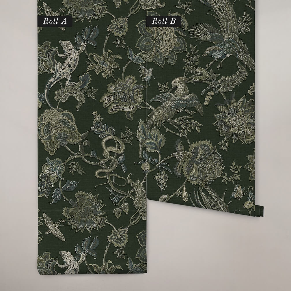 Graham & Brown Eternal Weave Emerald Wallpaper (Set of 2 Rolls)