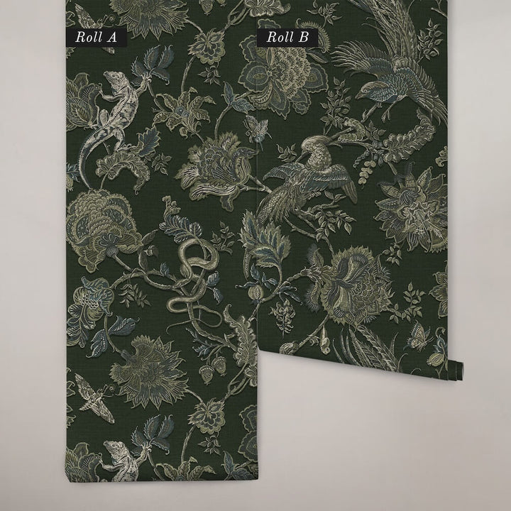 Graham & Brown Eternal Weave Emerald Wallpaper (Set of 2 Rolls)