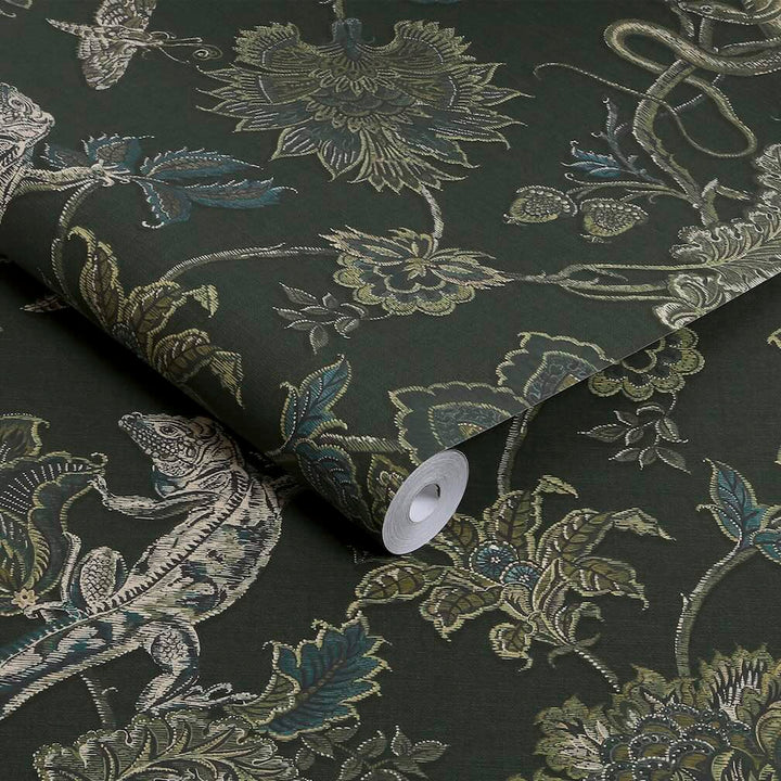 Graham & Brown Eternal Weave Emerald Wallpaper (Set of 2 Rolls)
