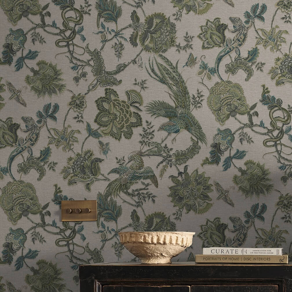 Graham & Brown Eternal Weave Sage Wallpaper (Set of 2 Rolls)