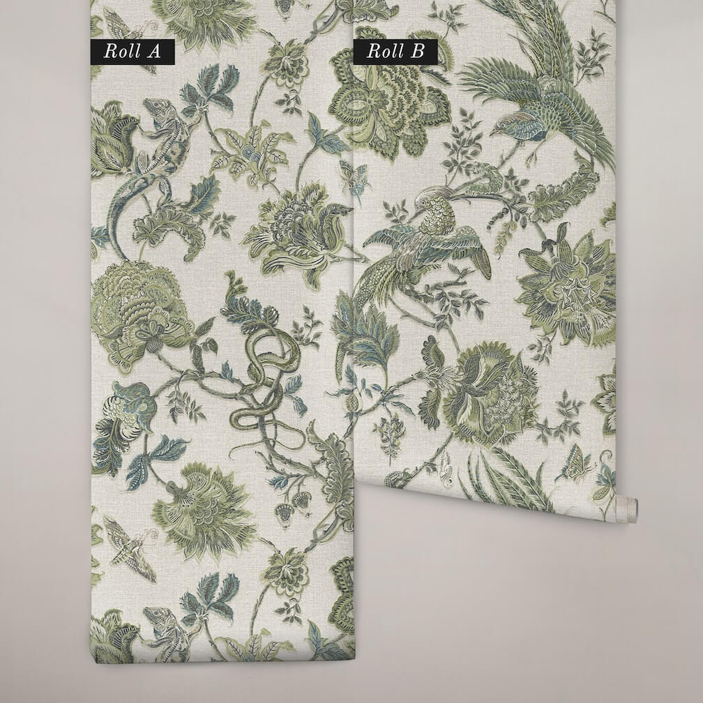 Graham & Brown Eternal Weave Sage Wallpaper (Set of 2 Rolls)