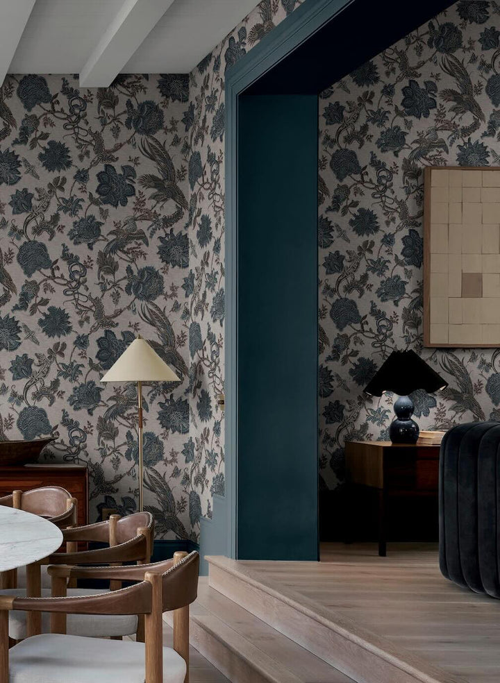 Graham & Brown Eternal Weave Denim Wallpaper (Set of 2 Rolls)