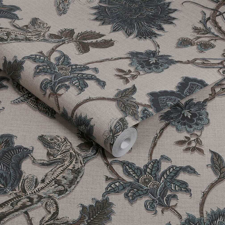 Graham & Brown Eternal Weave Denim Wallpaper (Set of 2 Rolls)