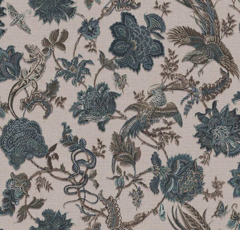 Graham & Brown Eternal Weave Denim Wallpaper (Set of 2 Rolls)