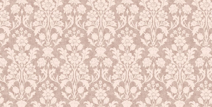 Laura Ashley Semington Silhouette Plaster Pink Wallpaper