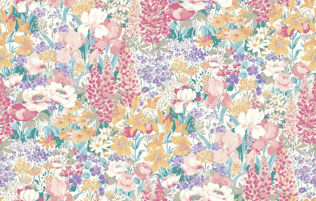 Laura Ashley Everingham Meadow Multi Wallpaper