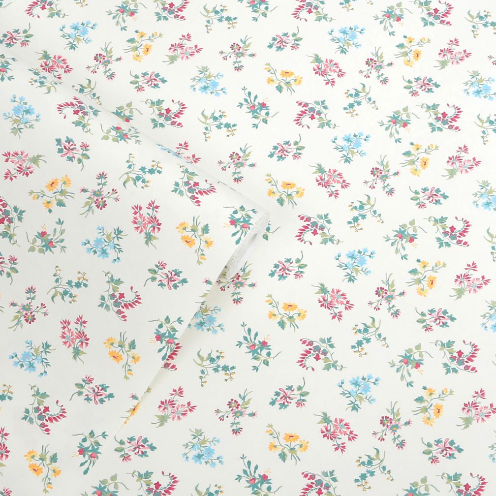 Laura Ashley Keeleigh Posy Multi Wallpaper