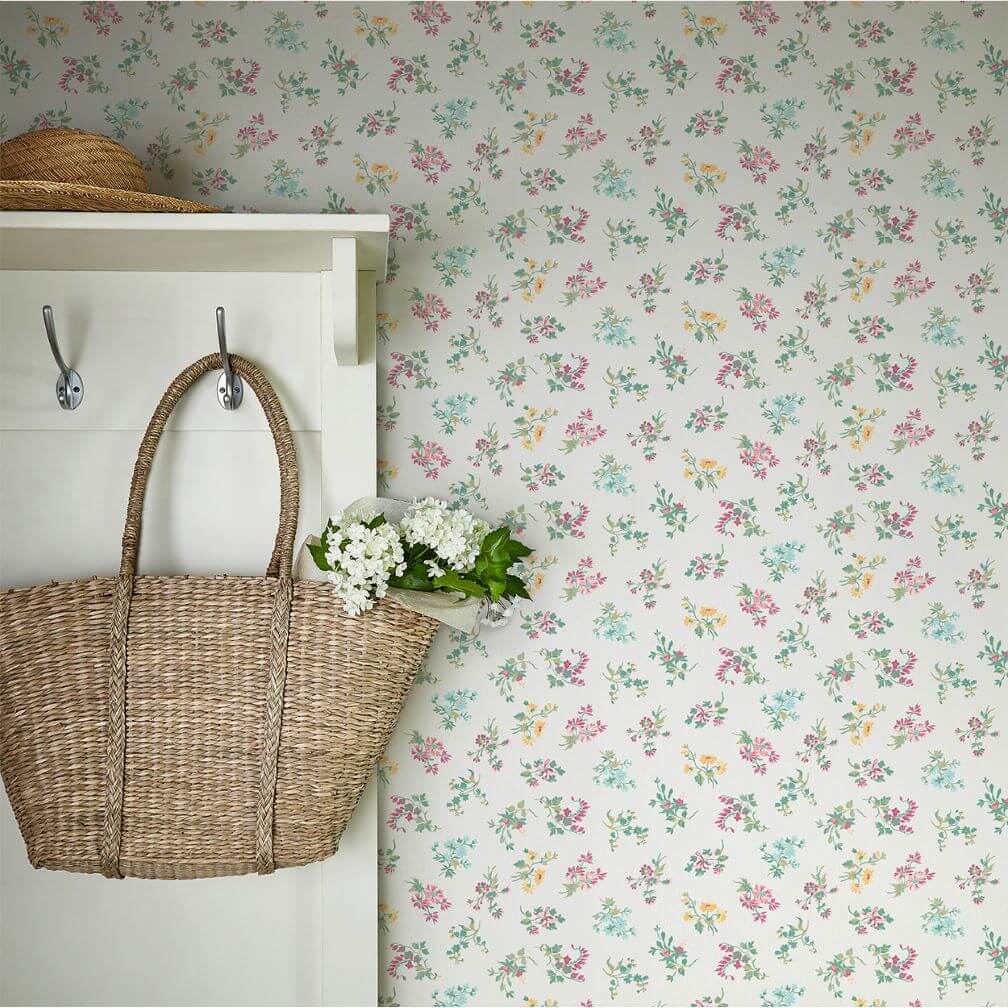 Laura Ashley Keeleigh Posy Multi Wallpaper