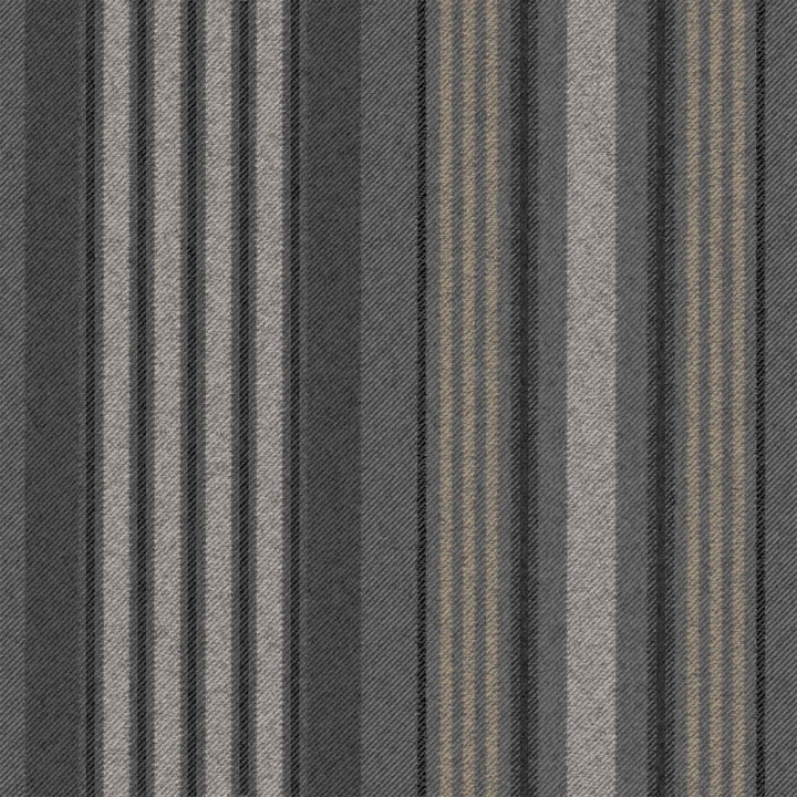 Superfresco Easy Loom Stripe Charcoal Wallpaper