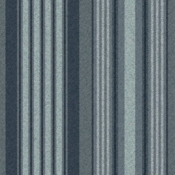 Superfresco Easy Loom Stripe Archival Blue Wallpaper