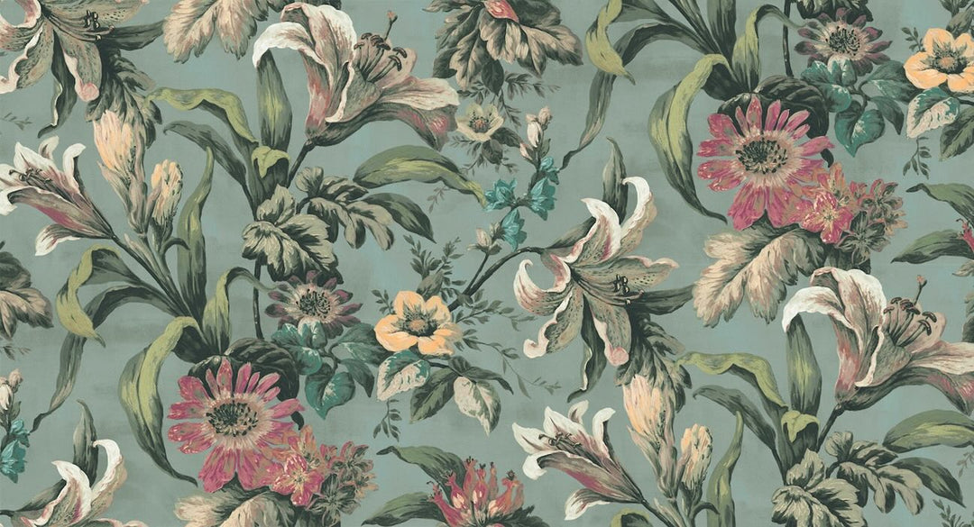 Graham & Brown Lys Mist Wallpaper