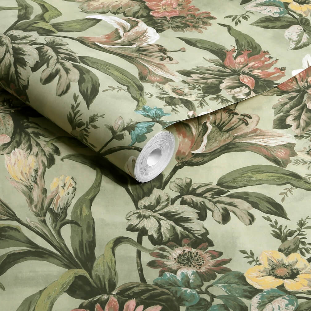 Graham & Brown Lys Willow Wallpaper