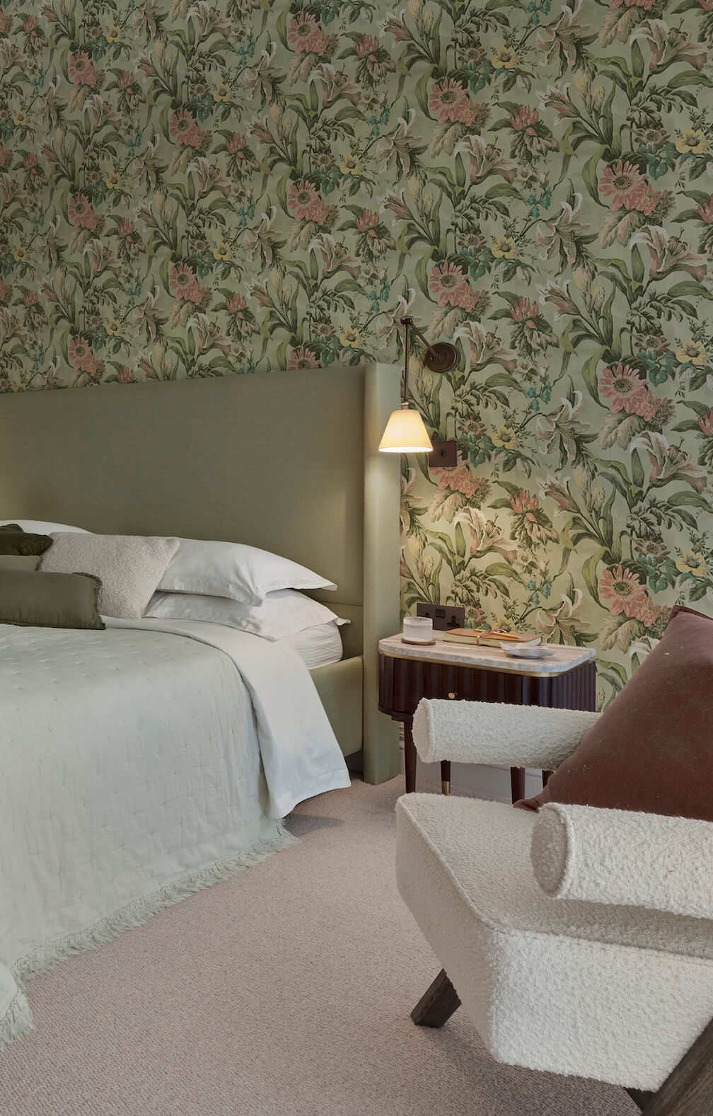 Graham & Brown Lys Willow Wallpaper