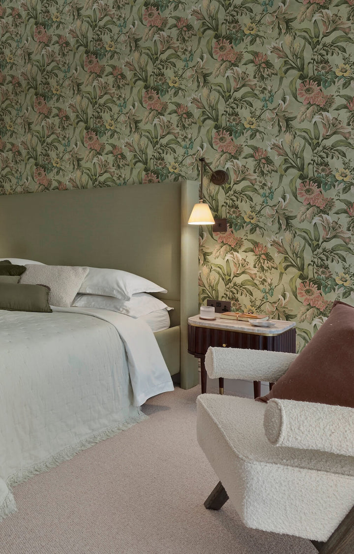 Graham & Brown Lys Willow Wallpaper