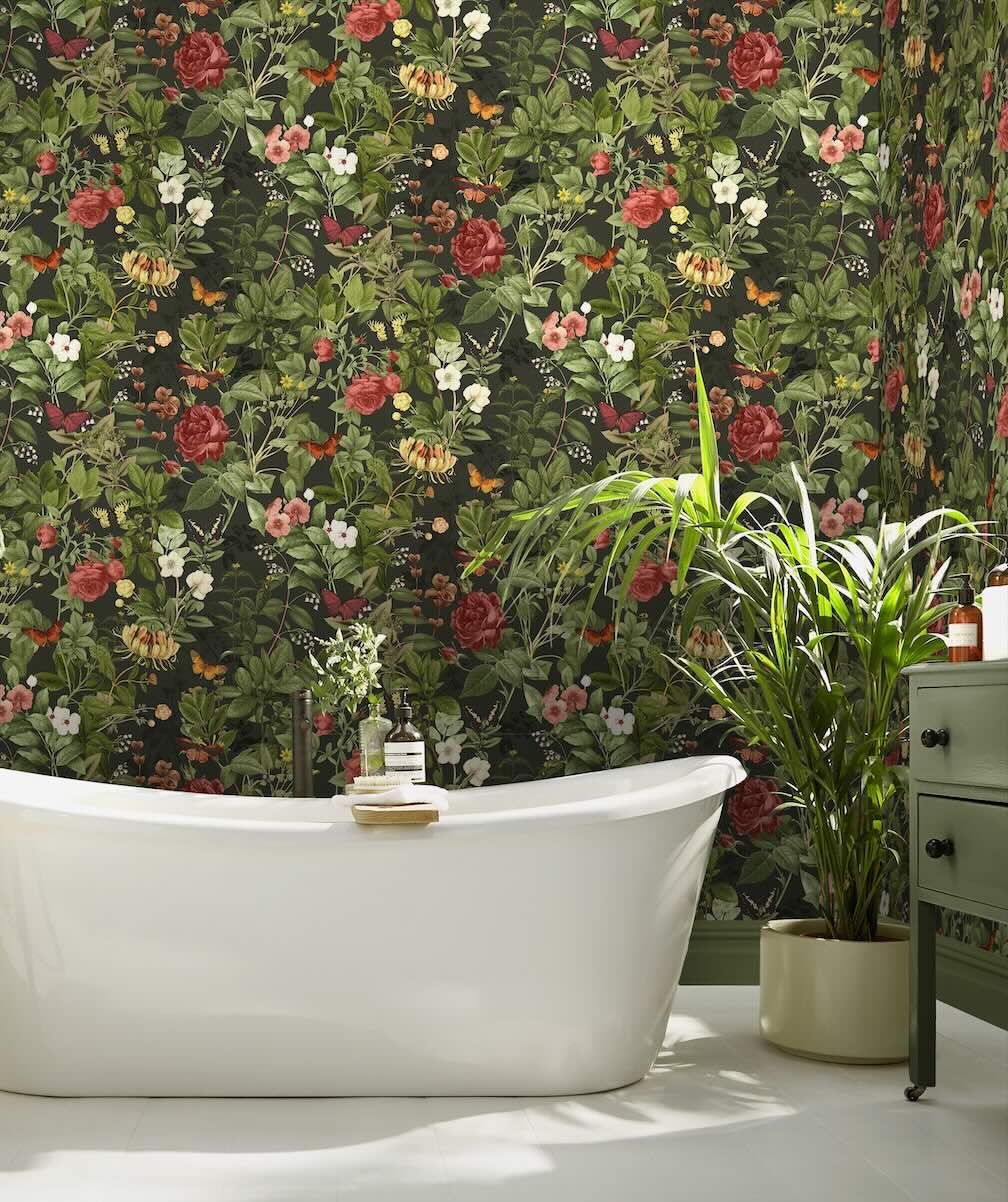 Graham & Brown Bodnant Garden Forest Wallpaper (Set of 2 Rolls)