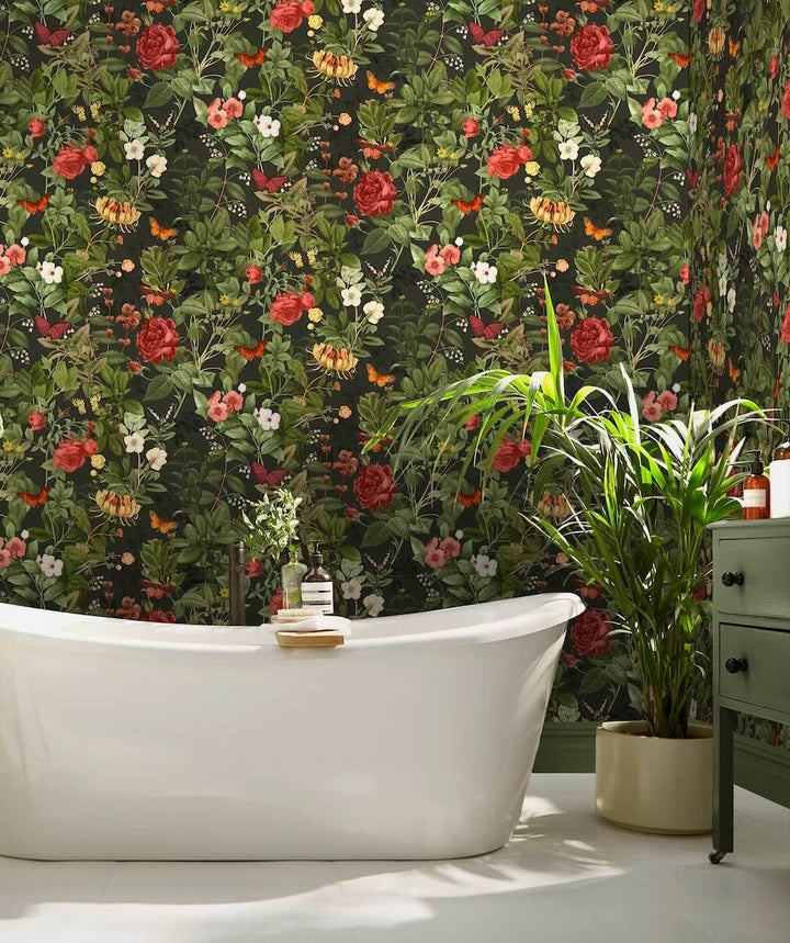 Graham & Brown Bodnant Garden Forest Wallpaper (Set of 2 Rolls)