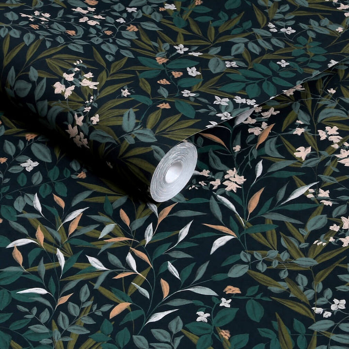 Graham & Brown Reverie Navy Wallpaper