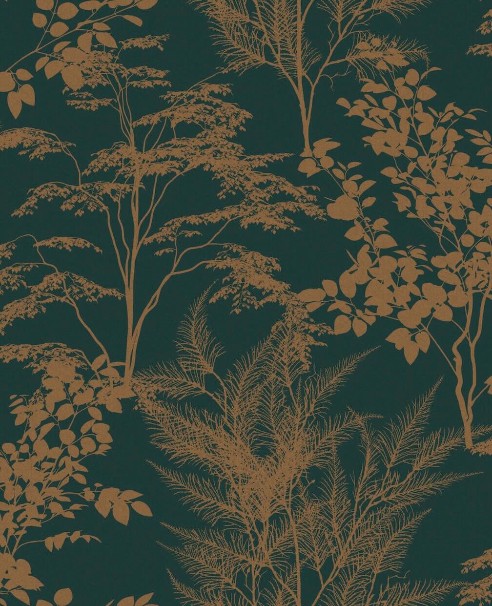 Graham & Brown Mystic Petrol Wallpaper