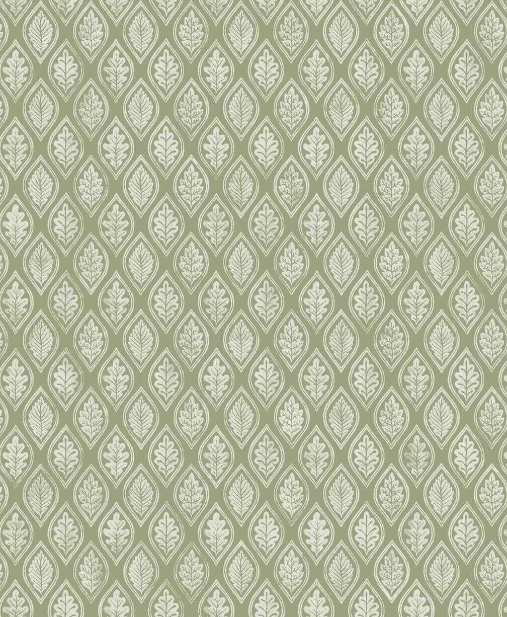 Graham & Brown Edo Dark Sage Wallpaper