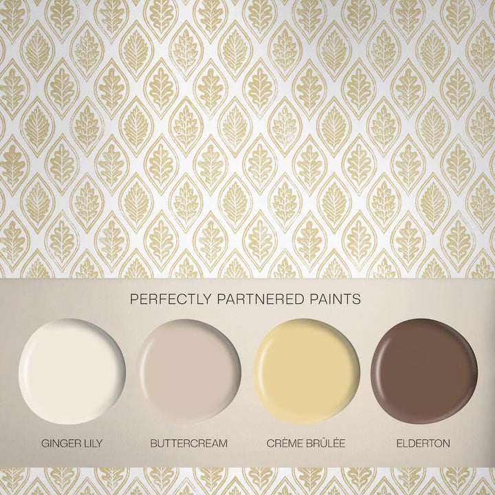 Graham & Brown Edo Crème Brûlée Wallpaper