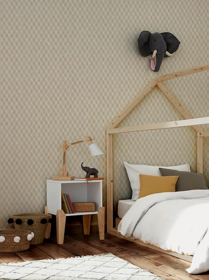 Graham & Brown Edo Crème Brûlée Wallpaper