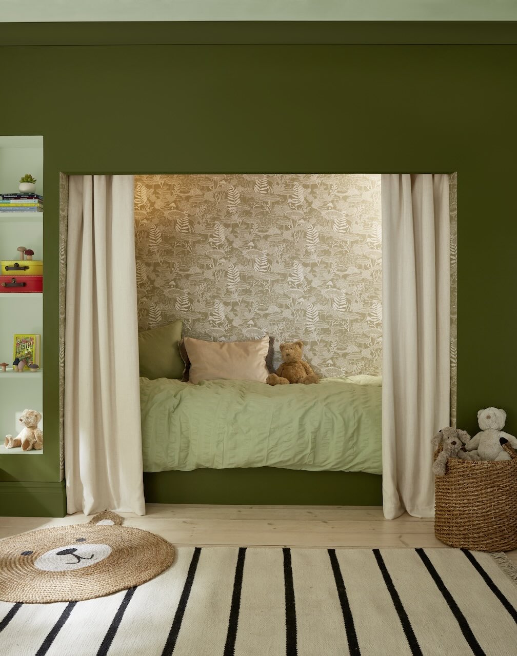 Graham & Brown Fungi Folklore Willow Wallpaper