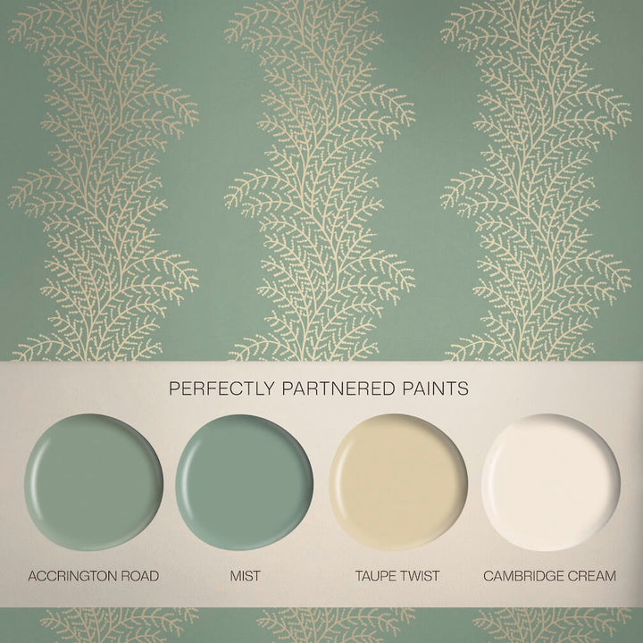 Graham & Brown Whispering Fern Mist Wallpaper