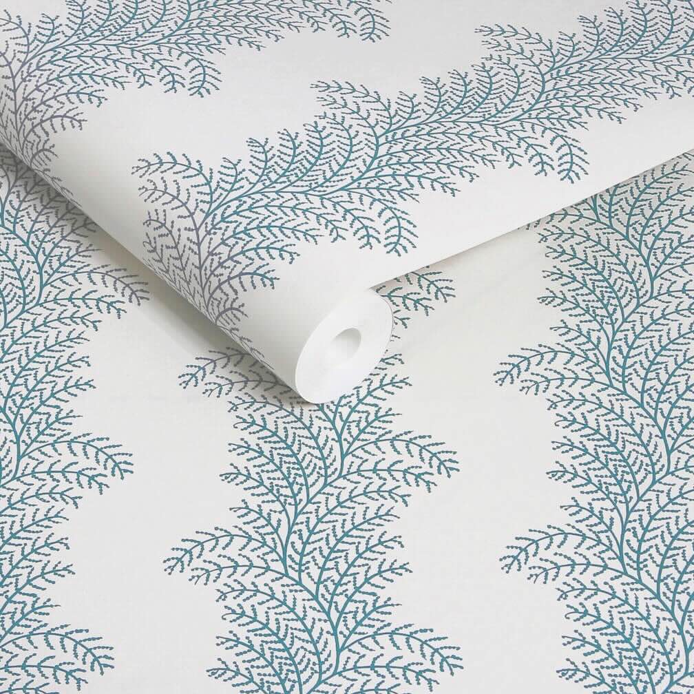 Graham & Brown Whispering Fern Navy Wallpaper