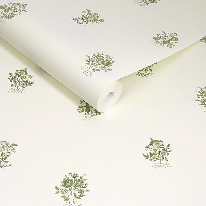 Cath Kidston Kingdom Posey Sage Wallpaper