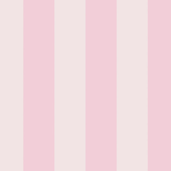 Cath Kidston Canopy Stripe Pink Wallpaper