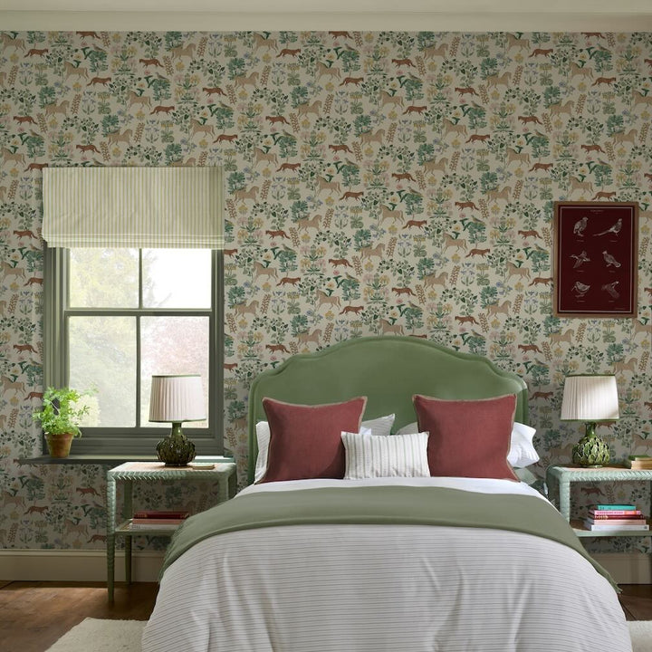 Joules Folk Forest Floral Multi Wallpaper