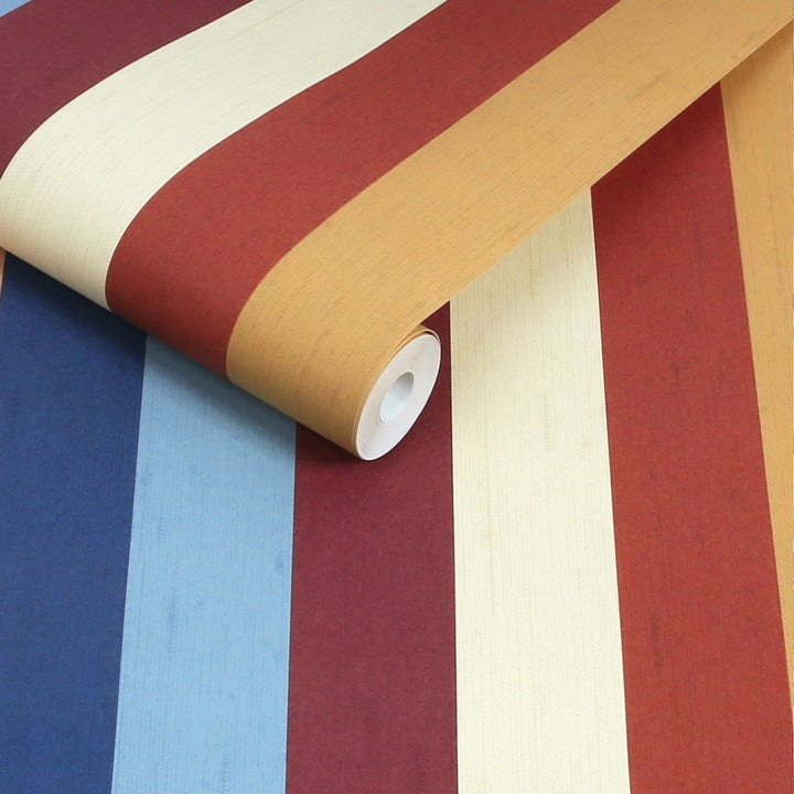 Joules Heritage Stripe Multi Wallpaper