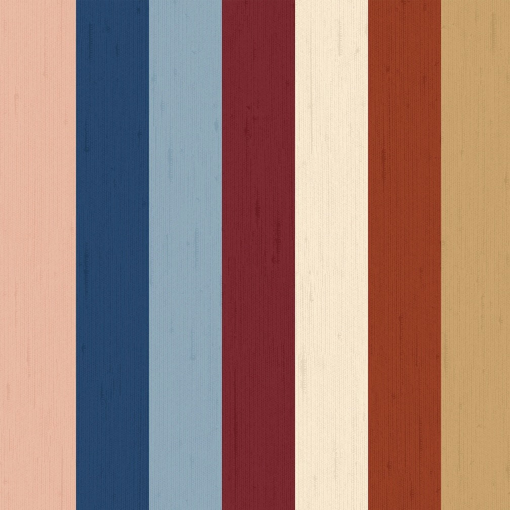 Joules Heritage Stripe Multi Wallpaper
