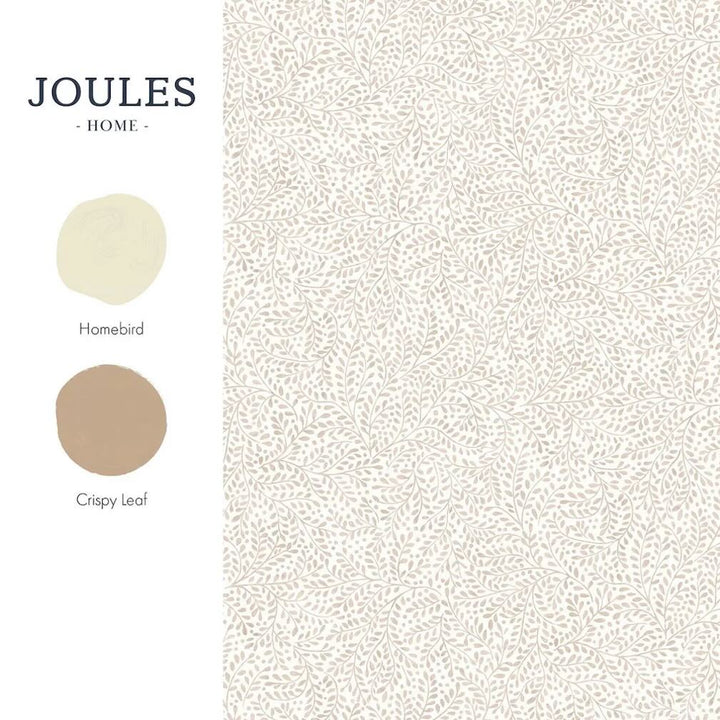Joules Willow Leaf Pink Wallpaper